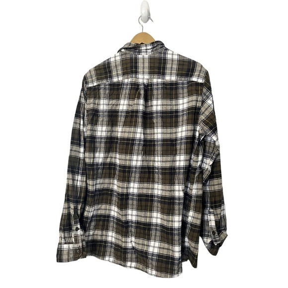 Eddie Bauer Set of 2 100% Cotton Flannels - Men’s Tall Large - Picture 5 of 12